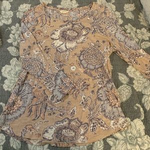 Lucky Brand 3/4 sleeve